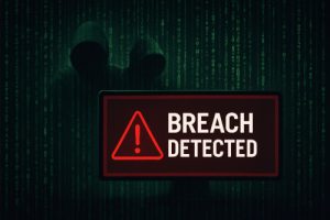 Dark web monitoring dashboard highlighting cybersecurity risks after the CodeRed data breach